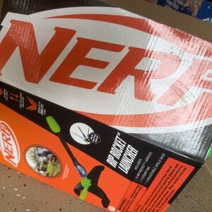 Nerf Air Rocket Launcher - Orange, Black & Green